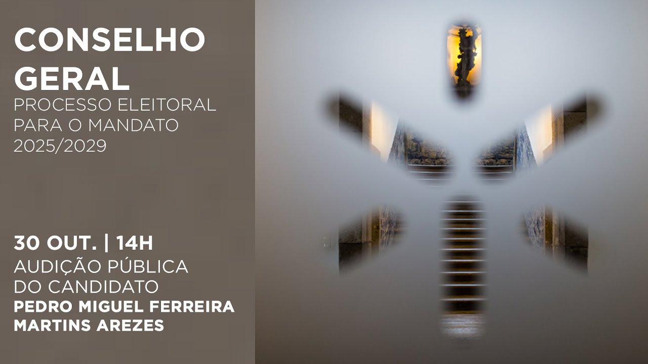  Audição pública: Pedro Arezes (Candidato a Reitor) 