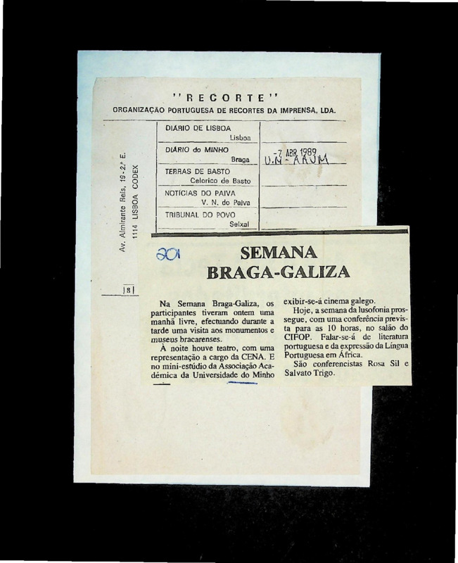  Semana Braga-Galiza 