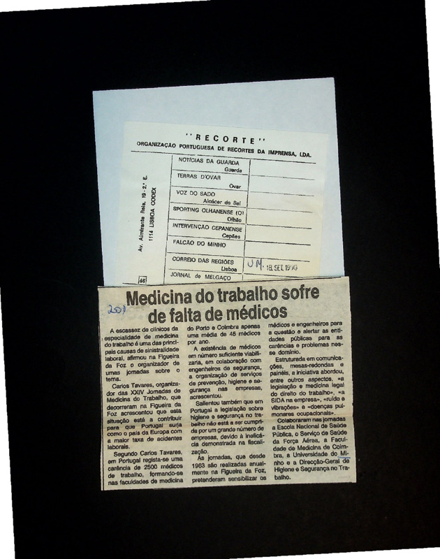  Medicina do trabalho sofre de falta de médicos 
