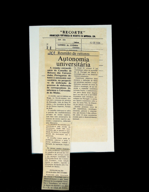  Reunião de Reitores: autonomia universitária 