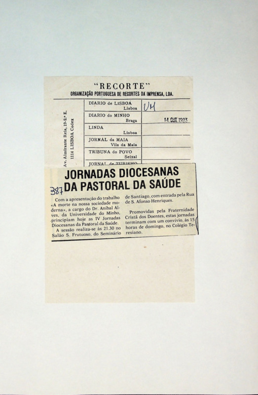  Jornadas diocesanas da pastoral da saúde 