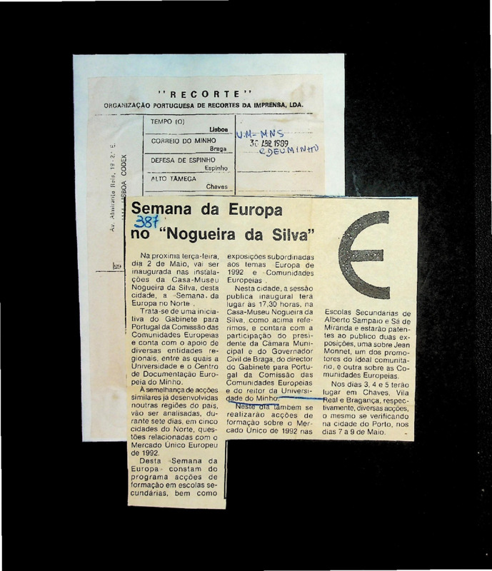  Semana da Europa no 