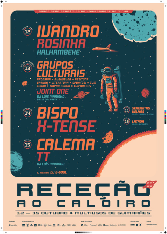  Receção ao caloiro : 12 a 15 de outubro 