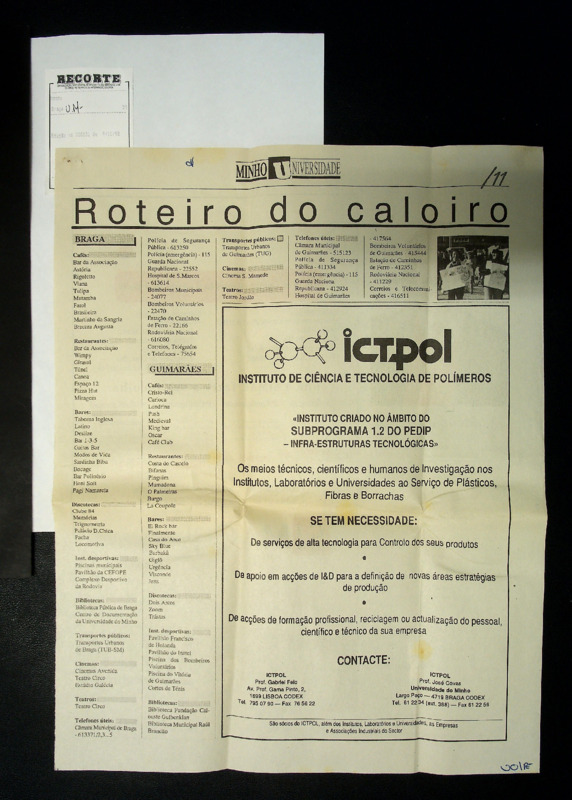  Roteiro do caloiro 