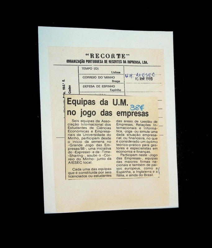  Equipas da U.M. no jogo das empresas 