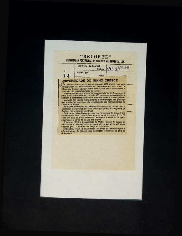  Universidade do Minho cresce 
