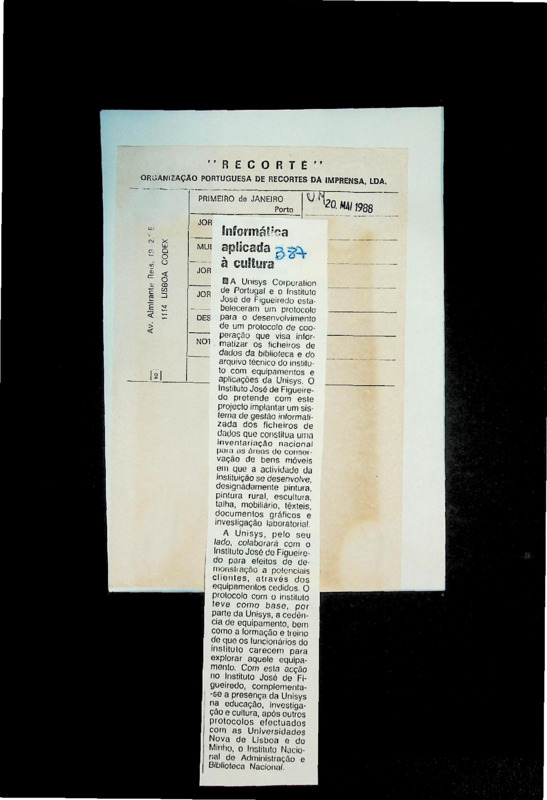  Informática aplicada à cultura 