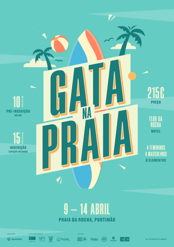 Gata na praia : 9 a 14 de abril 