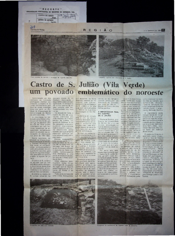  Castro de S. Julião (Vila Verde) um povoado emblemático do noroeste 