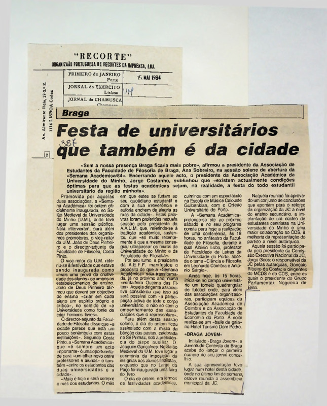  Festa de universitários que também é da cidade 