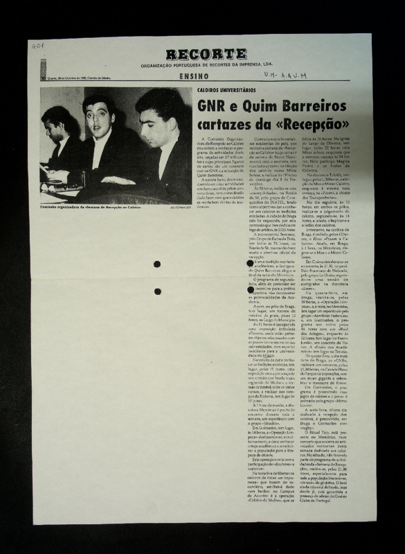  GNR e Quim Barreiros cartazes da 