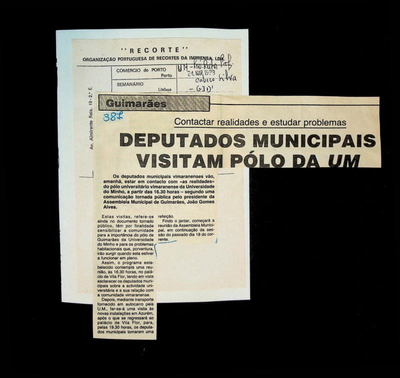  Contactar realidades e estudar problemas: deputados municipais visitam pólo da UM 