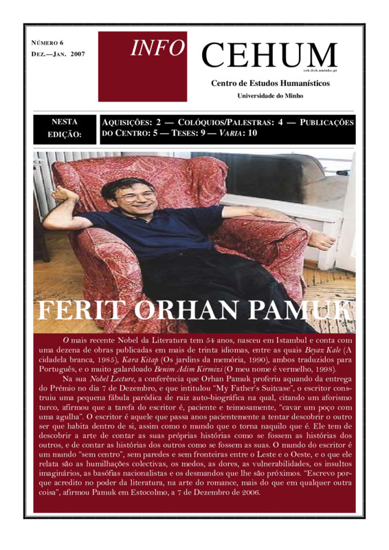  Info CEHUM (n.º 6) 