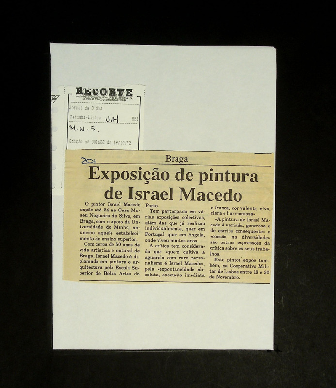  Exposição de pintura de Israel Macedo 