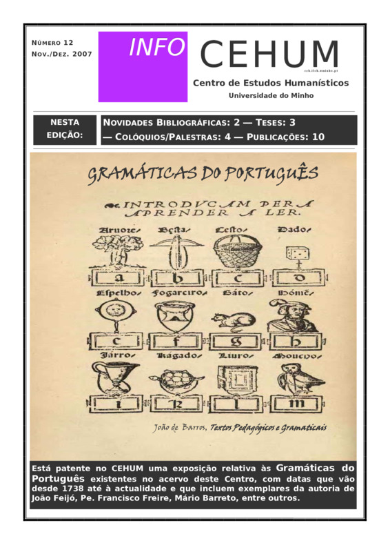  Info CEHUM (n.º 12) 