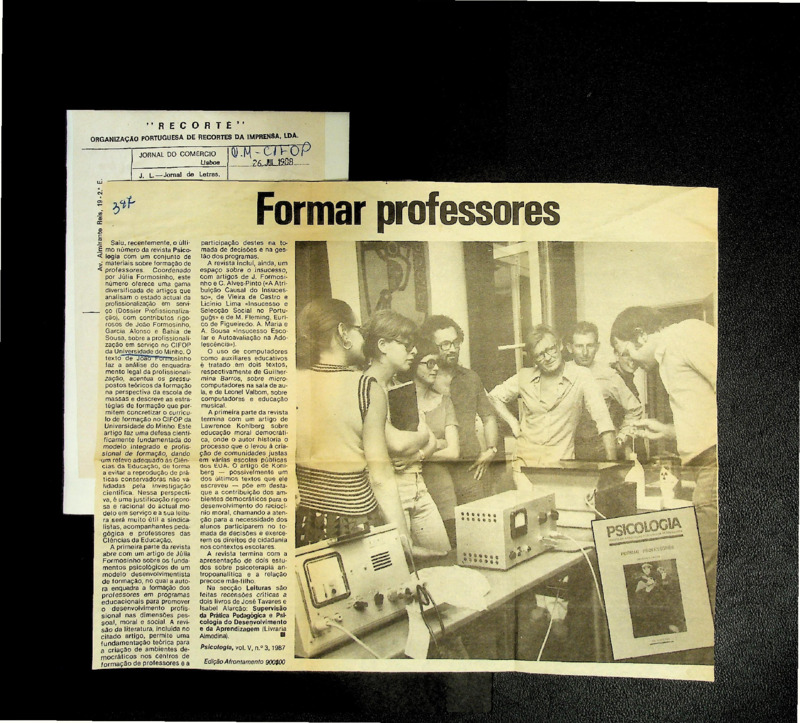  Formar professores 