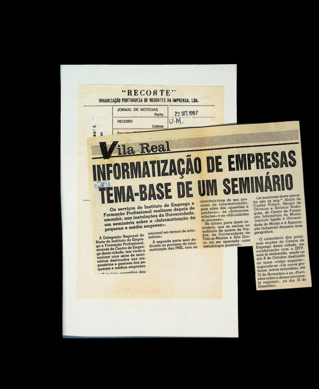  Informatização de empresas tema-base de um seminário 