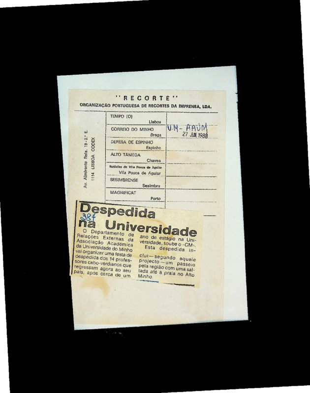  Despedida na Universidade 