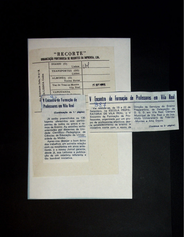  V Encontro de Formação de Professores em Vila Real 