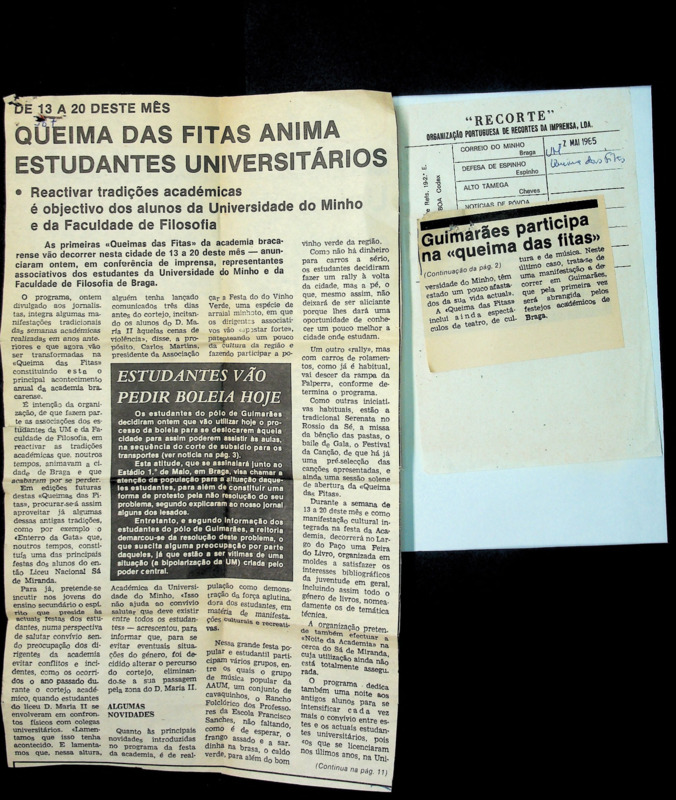 De 13 a 20 deste mês queima das fitas anima estudantes universitários 