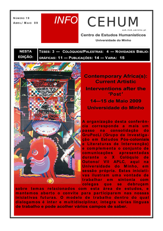  Info CEHUM (n.º 19) 