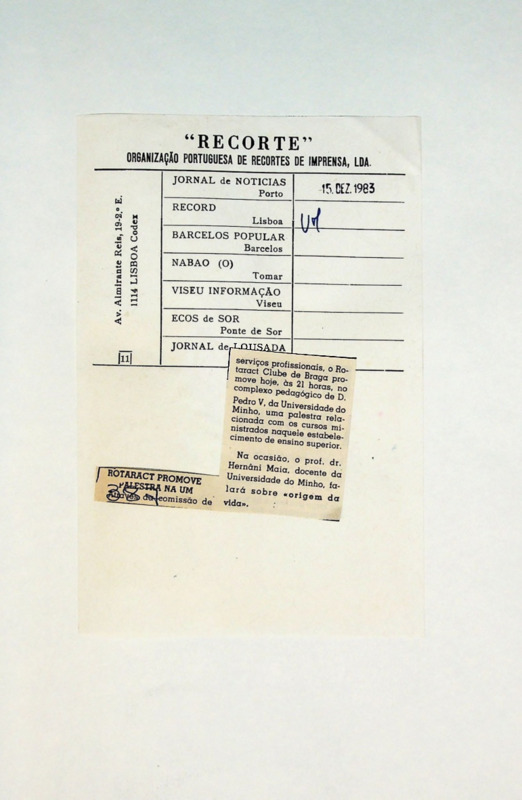  Rotaract promove palestra na UM 