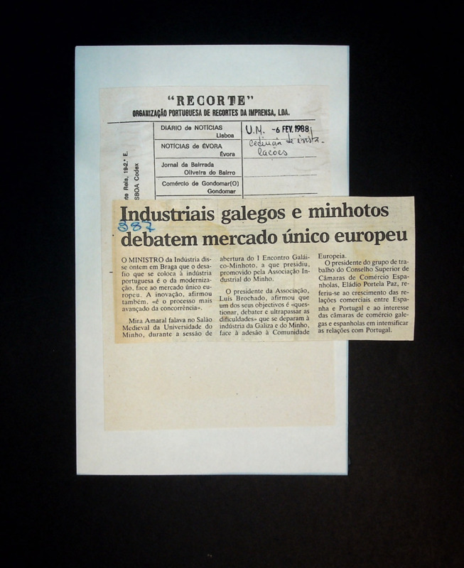  Industriais galegos e minhotos debatem mercado único europeu 
