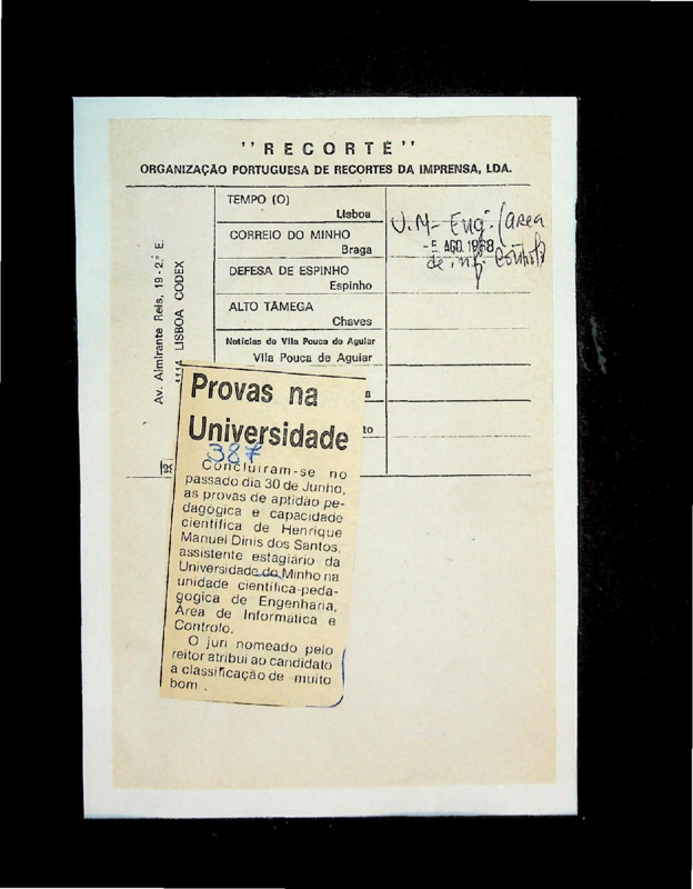  Provas na Universidade 