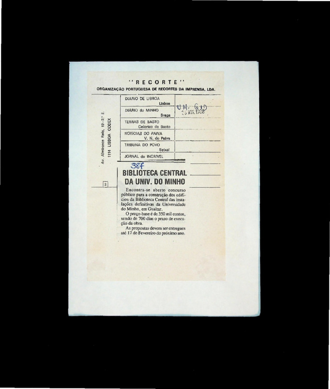  Biblioteca central da Univ. do Minho 