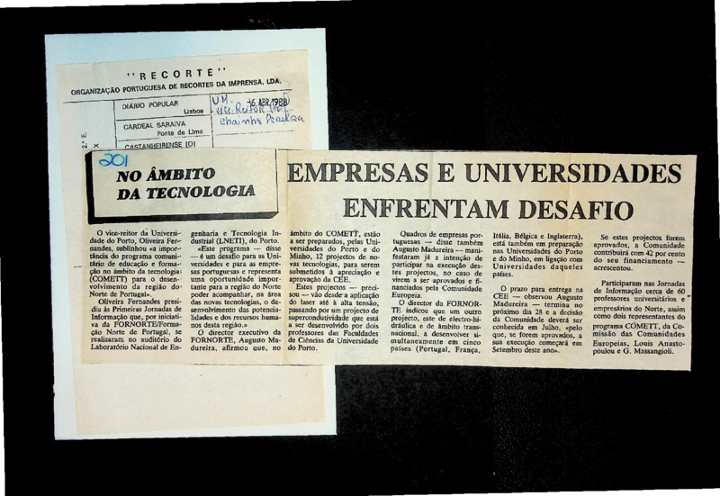  No âmbito da tecnologia: empresas e universidades enfrentam desafio 