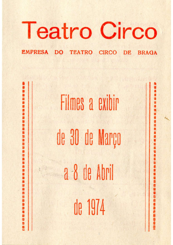  Filmes a exibir de 30 de Março a 08 de Abril 
