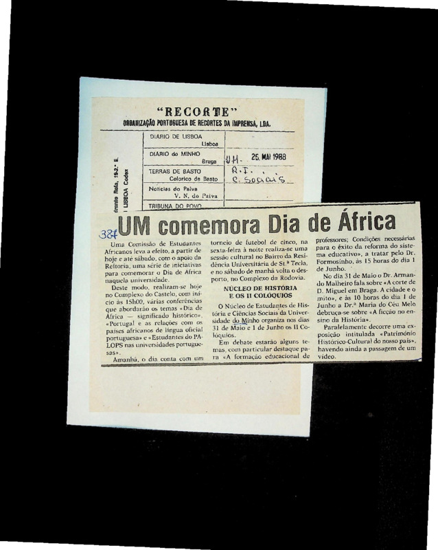 UM comemora Dia de África 