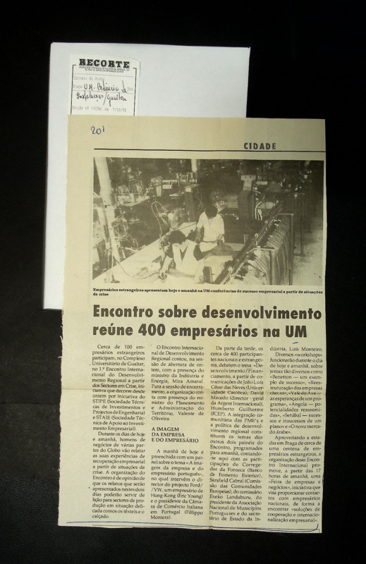  Encontro sobre desenvolvimento reúne 400 empresários na UM 