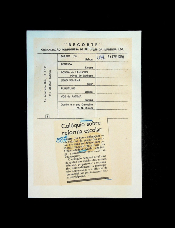  Colóquio sobre reforma escolar 