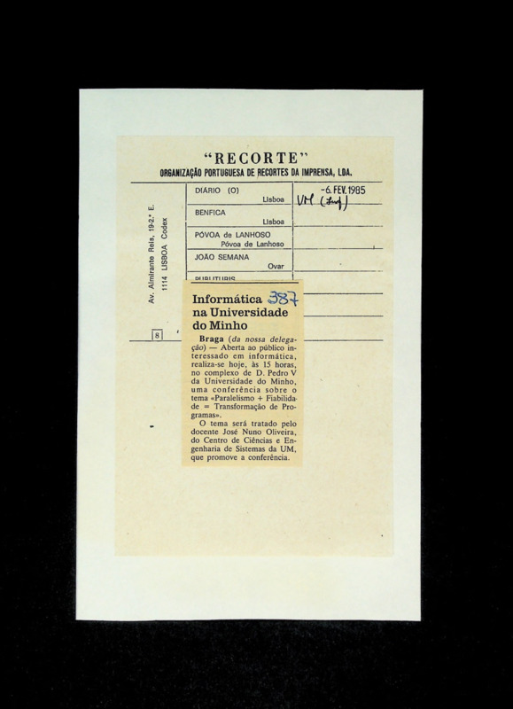  Informática na Universidade do Minho 