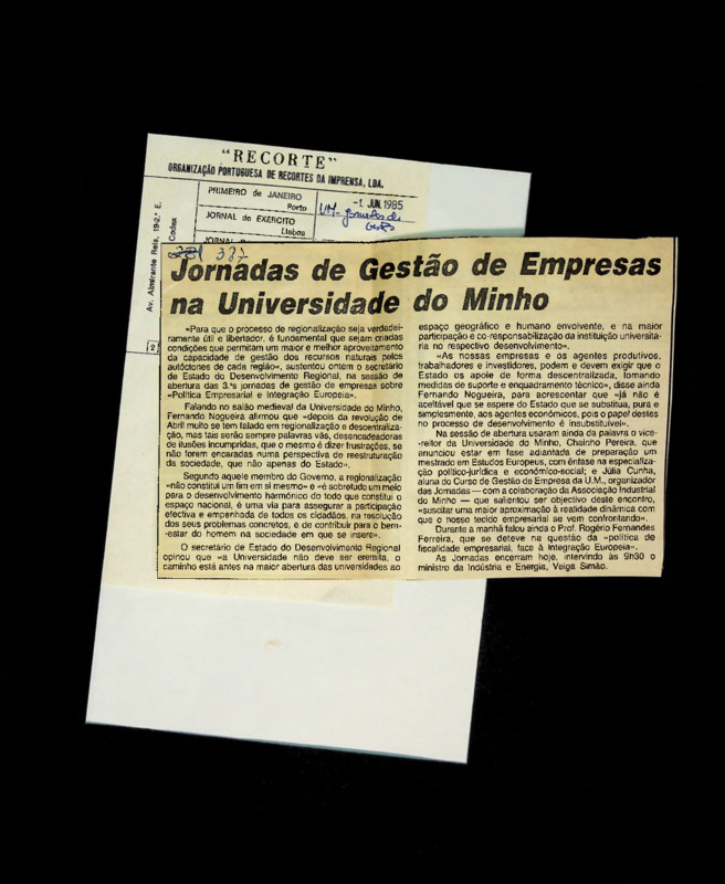  Jornadas de Gestão de Empresas na Universidade do Minho 