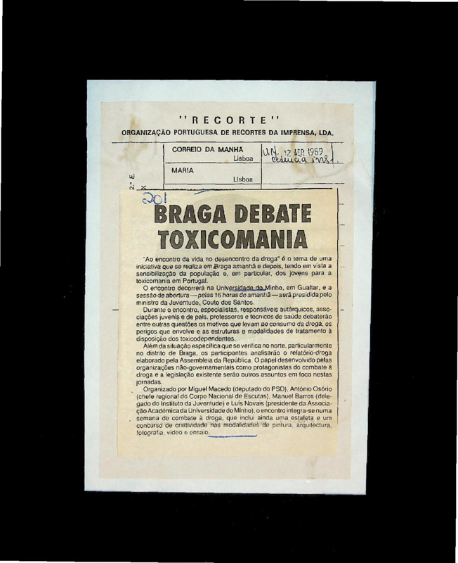  Braga debate toxicomania 