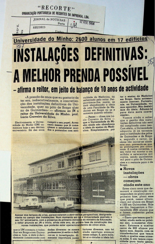  Instalações definitivas: A melhor prenda possível 