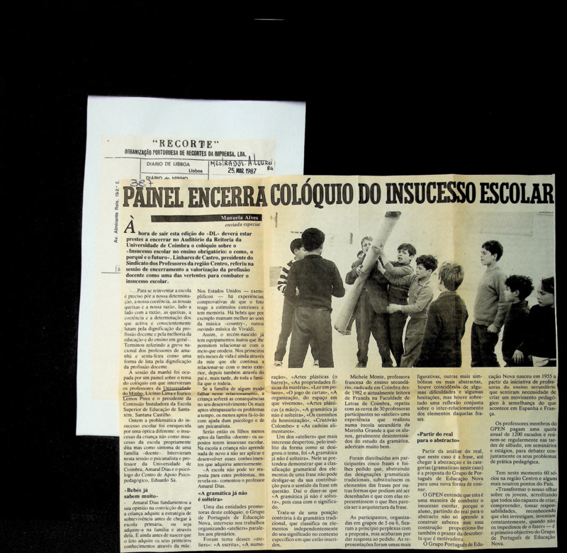  Painel encerra colóquio do insucesso escolar 