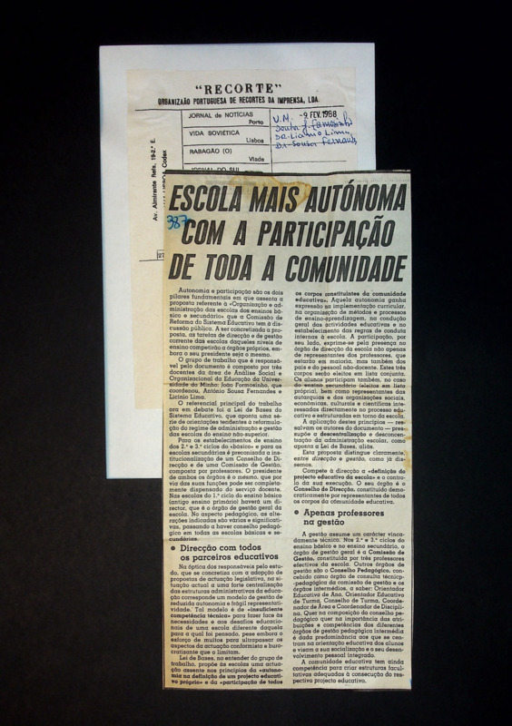  Escola mais autónoma com a participção de toda a comunidade 