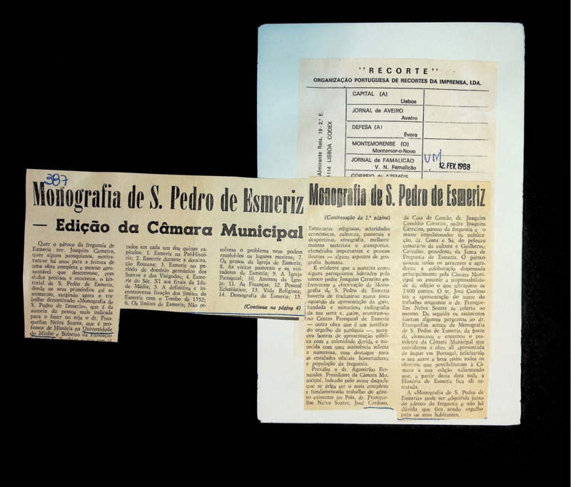  Monografia de S. Pedro de Esmeriz - Edição da Câmara Municipal 