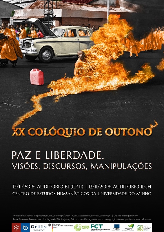  XX Colóquio de Outono - Paz e Liberdade. Visões, Discursos, Manipulações 