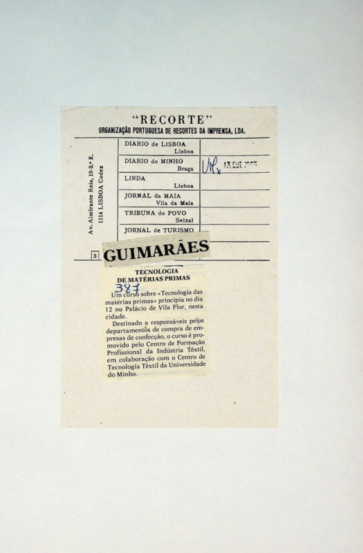  Tecnologia de matérias-primas 