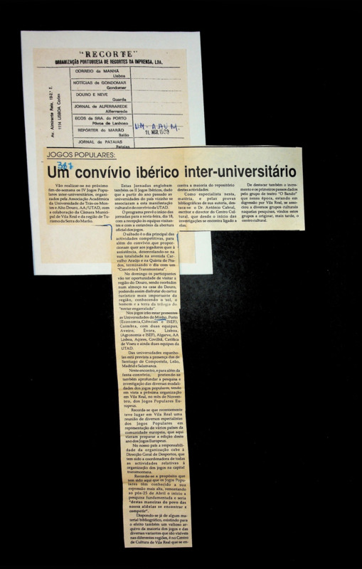  Jogos populares: um convívio ibérico inter-universitário 