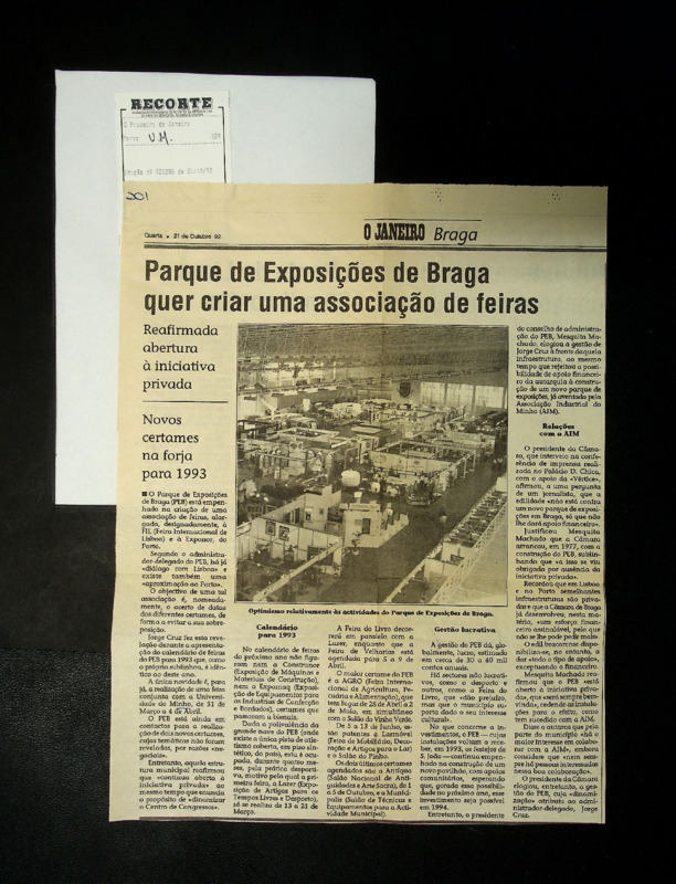  Parque de Exposições de Braga quer criar uma associação de feiras 