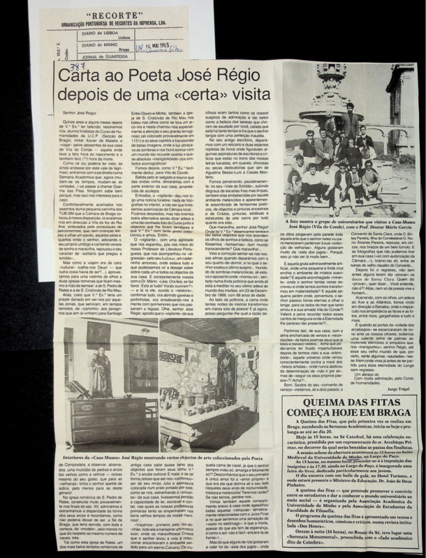  Queima das Fitas começa hoje em Braga 