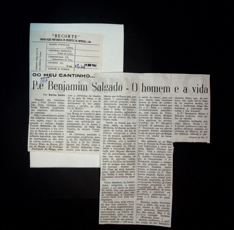  Pe. Benjamim Salgado - O Homem e a Vida 