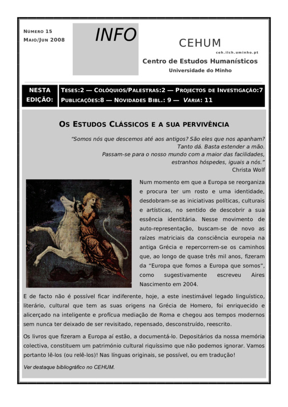  Info CEHUM (n.º 15) 