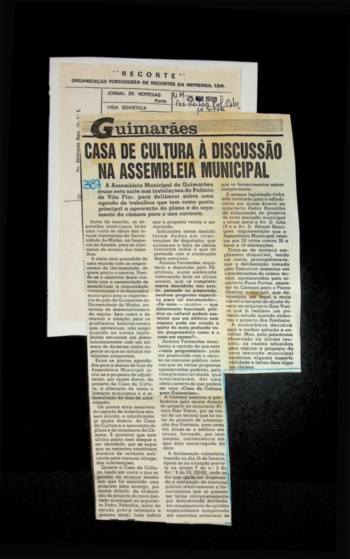  Casa de Cultura à discussão na Assembleia Municipal 