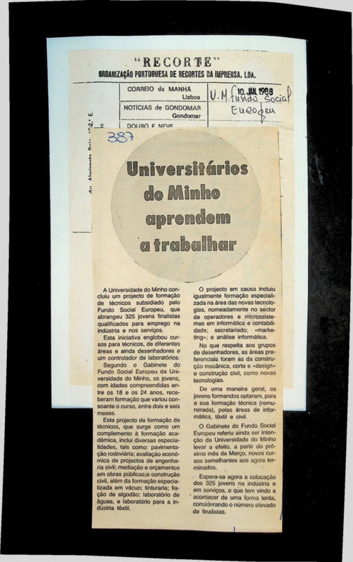  Universitários do Minho aprendem a trabalhar 